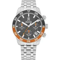 Tommy Hilfiger Herreur 1792186 Th85 Grå/Stål Ø41 mm