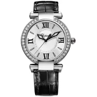 Chopard Dameur 388532-3003 Imperiale Sølvfarvet/Læder Ø36 mm