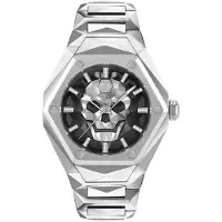 Philipp Plein Herreur PWPWA0624 The Skull Sort/Stål