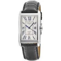 Longines L5.767.4.71.0 Dolcevita Sølvfarvet/Læder 47x28.2 mm