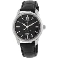Longines Herreur L1.648.4.52.2 Heritage Classic Sort/Læder Ø38 mm