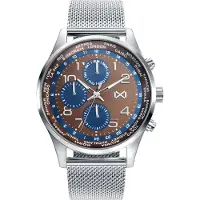 Mark Maddox Herreur HM7126-47 Classic Stål Ø44 mm
