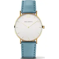Paul Hewitt Dameur PH-6455165K Sailor Line Sølvfarvet/Læder Ø39 mm