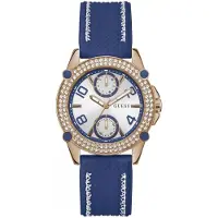 GUESS Dameur GW0554L5 Spice Hvid/Gummi Ø34 mm