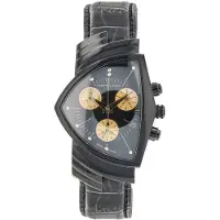 Hamilton H24402730 Ventura Sort/Læder