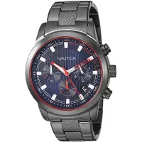 Nautica Herreur NAPTYR005 Blå/Stål Ø44 mm