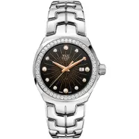 TAG Heuer Dameur WBC131G.BA0649 Link Sort/Stål Ø32 mm