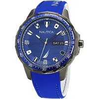 Nautica Herreur NAPCLF003 Coba Lake Blå/Gummi Ø48 mm