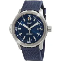 IWC Herreur IW328801 Aquatimer Blå/Gummi Ø42 mm