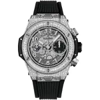 Hublot Herreur 441.NX.1171.RX.0904 Big Bang 42mm Sølvfarvet/Gummi