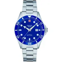 Swiss Alpine Military Herreur 7095.2135 Deep Sea Diver Blå/Stål