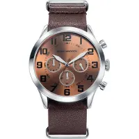 Mark Maddox Herreur HC0015-44 Classic Læder Ø43 mm