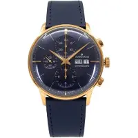 Junghans Herreur 27/7024.02 Meister Blå/Læder Ø40.7 mm