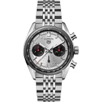 TAG Heuer Herreur CBS2216.BA0048 Carrera Hvid/Stål Ø39 mm