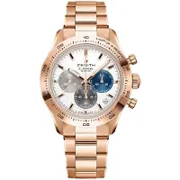 Zenith Herreur 18.3101.3600-69.M3100 Chronomaster Sport Hvid/18 karat