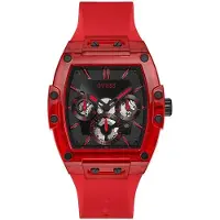 GUESS Herreur GW0203G5 Phoenix Sort/Gummi