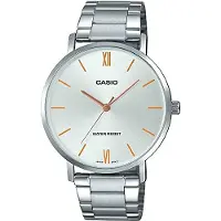 Casio Herreur MTP-VT01D-7BUDF Classic Sølvfarvet/Stål Ø40 mm