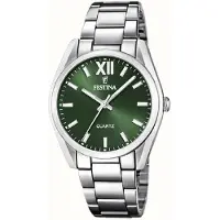 Festina Dameur F20622-4 Boyfriend Grøn/Stål Ø37 mm