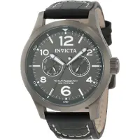 Invicta Herreur 10492 I-Force Grå/Læder Ø48 mm