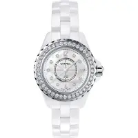 Chanel Dameur H2572 J12 Hvid/Keramik Ø29 mm