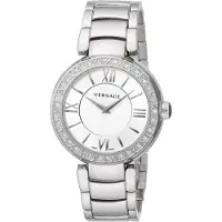 Versace Dameur VNC160015 Leda Lady Sølvfarvet/Stål Ø38 mm