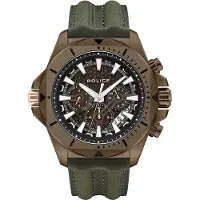 Police Herreur PEWGF0054502 Electrical Brun/Læder Ø46 mm