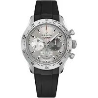 Zenith Herreur 95.3100.3600-39.R951 Chronomaster Sport Grå/Gummi