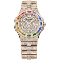 Chopard Dameur 295370-5005 Alpine Eagle Rosa guldfarvet/18 karat rosa