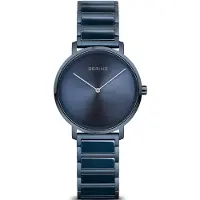 Bering Dameur 18531-797 Ceramic Blå/Stål Ø31 mm