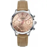 Viceroy Dameur 471032-97 Classic Guldfarvet/Læder Ø35 mm