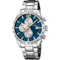 Festina Herreur F16759-7 Timeless Blå/Stål Ø43.5 mm