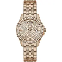 GUESS Dameur GW0254L3 Rosa guldfarvet/Rosaguldtonet stål Ø38 mm