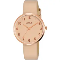 Lorus Dameur RG220SX9 Lady Rosa/Læder Ø32 mm