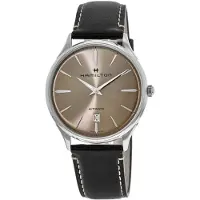 Hamilton Herreur H38525721 Jazzmaster Brun/Læder Ø40 mm
