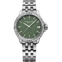 Raymond Weil Dameur 5960-STS-52061 Tango Grøn/Stål Ø30 mm