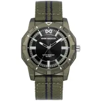 Mark Maddox Herreur HC0126-67 Classic Sort/Læder Ø43 mm