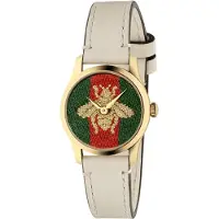 Gucci YA1265009 G-Timeless Flerfarvet/Læder Ø27 mm