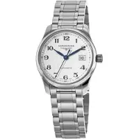 Longines Dameur L2.257.4.78.6 Master Sølvfarvet/Stål Ø29 mm