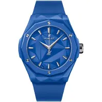 Hublot Dameur 550.ES.5100.RX.ORL21 Classic Fusion Blå/Gummi Ø40 mm