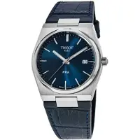 Tissot Herreur T137.410.16.041.00 Prx Blå/Læder Ø40 mm