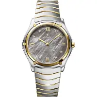 Ebel Dameur 1216655 Classic Grå/18 karat guld Ø37 mm