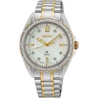 Seiko Dameur SUR622J1 Prospex Hvid/Gul guldtonet stål Ø34 mm