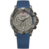 Wenger Herreur 01.0643.126 Seaforce Grå/Gummi Ø43 mm