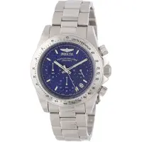 Invicta Herreur 9329 Speedway Blå/Stål Ø41 mm