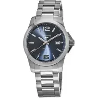 Longines Herreur L3.759.4.96.6 Conquest Blå/Stål Ø41 mm