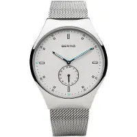 Bering Herreur 70142-004 Smart Traveler Hvid/Stål Ø42 mm