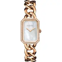 Chanel Dameur H4412 Premiere Hvid/18 karat rosa guld
