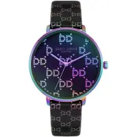 Daisy Dixon Dameur DD146BY Classic Blå/Læder Ø36 mm