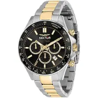 Sector 230 Herreur R3273661047 Sort/Gul guldtonet stål Ø43 mm
