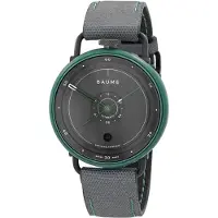 Baume & Mercier Herreur M0A10590 Ocean Grå/Læder Ø42 mm
